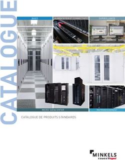 CATALOGUE DE PRODUITS STANDARDS C - BAIES ALIMENTATION ET CONNECTIVITÉ - Minkels