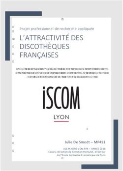 L'ATTRACTIVITÉ DES DISCOTHÈQUES FRANÇAISES - Infoguerre