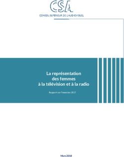 La représentation des femmes à la télévision et à la radio - CSA