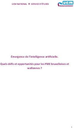 Émergence de l'intelligence artificielle. Quels défis et opportunités pour les PME bruxelloises et wallonnes ? - UCM NATIONAL SERVICE D'ÉTUDES ...