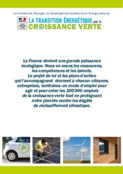 La France devient une grande puissance écologique. Nous en avons les ressources, les compétences et les talents. Le projet de loi et les plans ...