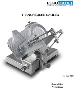 TRANCHEUSES GALILEO - 3 modèles 7 versions