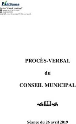 PROCÈS-VERBAL CONSEIL MUNICIPAL - du Séance du 26 avril 2019 - Ville de ...