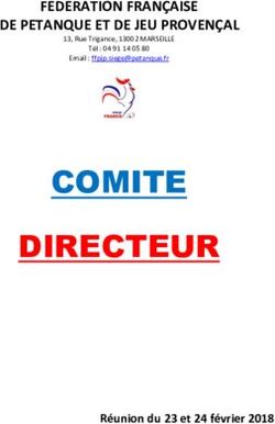 COMITE DIRECTEUR - FEDERATION FRANÇAISE DE PETANQUE ET DE JEU PROVENÇAL - Réunion du 23 et 24 février 2018 - FFPJP