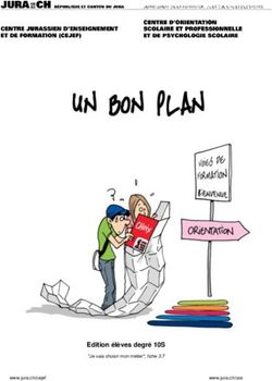 Edition élèves degré 10S - divtec