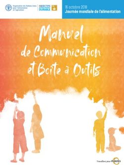 Manuel de Communication et Bo&icirc;te &agrave; Outils - 16 octobre 2018 Journ&eacute;e mondiale de l'alimentation - FAO