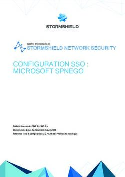 CONFIGURATION SSO : MICROSOFT SPNEGO - STORMSHIELD NETWORK SECURITY NOTE TECHNIQUE - Stormshield ...