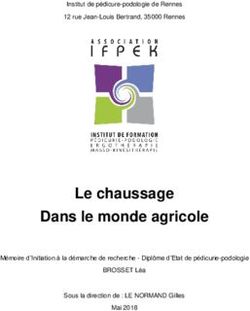 Le chaussage Dans le monde agricole