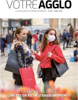 UNE ÉTUDE RICHE D'ENSEIGNEMENTS - COMMERCE DANS L'AGGLO - LE MAGAZINE DE CHARTRES MÉTROPOLE - #100 - AVRIL 2021
