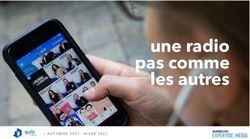 Une radio pas comme les autres - AUTOMNE 2021-HIVER 2022 - Quebecor Expertise Media