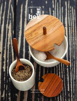 Be Home - 2019 www.behome.eu