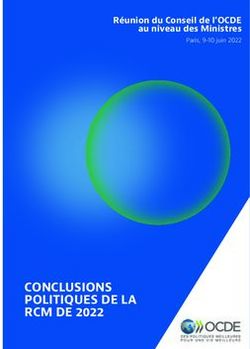 CONCLUSIONS POLITIQUES DE LA RCM DE 2022 - R&eacute;union du Conseil de l'OCDE au niveau des Ministres - OECD