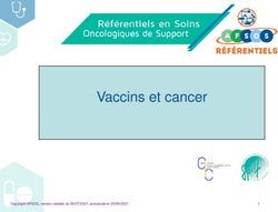 Vaccins et cancer - AFSOS