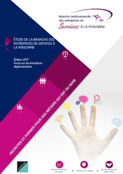 ÉTUDE DE LA BRANCHE DES ENTREPRISES DE SERVICES À LA PERSONNE - Édition 2017 Focus sur les évolutions réglementaires - Silver Eco