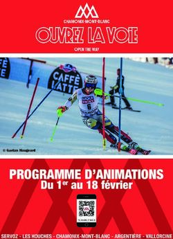 PROGRAMME D'ANIMATIONS - Du 1er au 18 f&eacute;vrier Gaetan Haugeard - Chamonix