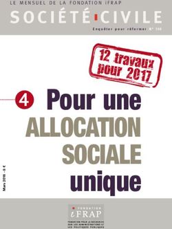 Pour une ALLOCATION SOCIALE - SOCI&Eacute;T&Eacute; CIVILE
