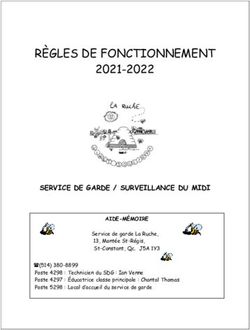 R&Egrave;GLES DE FONCTIONNEMENT 2021-2022 - &Eacute;cole Vinet ...