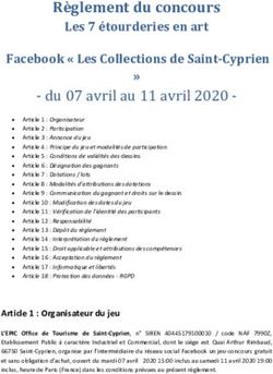 Règlement du concours - Les 7 étourderies en art Facebook " Les Collections de Saint-Cyprien - du 07 avril au 11 avril 2020