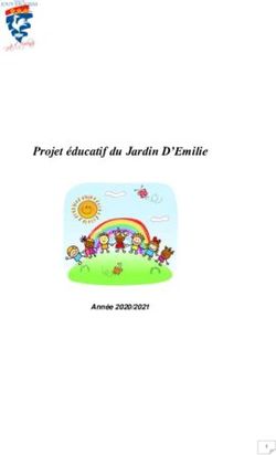 Projet &eacute;ducatif du Jardin D'Emilie - Jouy-en-Josas