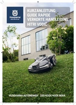 KURZANLEITUNG GUIDE RAPIDE VERKORTE HANDLEIDING HITRI VODIČ - HUSQVARNA AUTOMOWER 320/430X/450X NERA