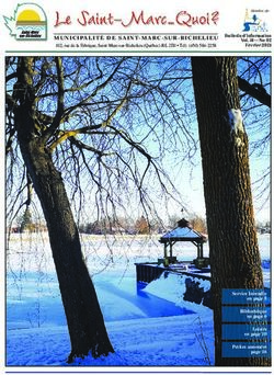 MUNICIPALIT&Eacute; DE SAINT-MARC-SUR-RICHELIEU