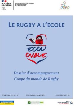 Dossier d'accompagnement Coupe du monde de Rugby