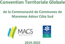 Convention Territoriale Globale - de la Communaut&eacute; de Communes de Maremne Adour C&ocirc;te Sud - MACS
