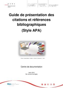 Guide de présentation des citations et références bibliographiques (Style APA) - Centre de documentation