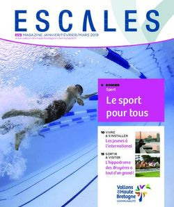 Le sport pour tous 6 DOSSIER Sport - Vallons de Haute Bretagne