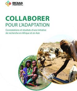 COLLABORER POUR L'ADAPTATION - Constatations et résultats d'une initiative de recherche en Afrique et en Asie - IED afrique