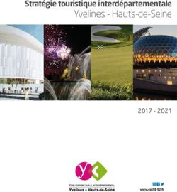 Yvelines - Hauts-de-Seine - Stratégie touristique interdépartementale 2017 - 2021 - l'EPI 78/92