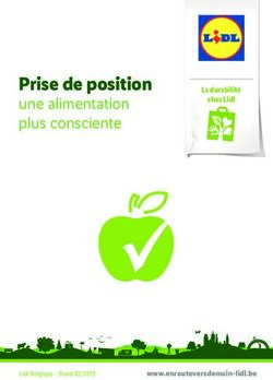 Prise de position une alimentation plus consciente - La durabilité chez Lidl - Lidl.lu