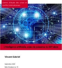 Vincent Gabriel L'intelligence artificielle, enjeu de puissance du XXIe siècle - Centre d'étude des crises et conflits internationaux