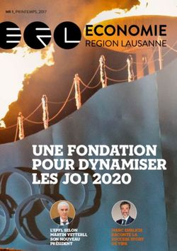 UNE FONDATION POUR DYNAMISER LES JOJ 2020 - MARC EHRLICH RACONTE LA SUCCESS STORY L'EPFL SELON MARTIN VETTERLI, SON NOUVEAU - Economie ...