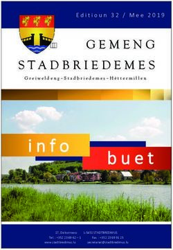 Editioun 32 / Mee 2019 - La Commune de Stadtbredimus