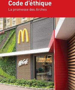 CODE D'&Eacute;THIQUE LA PROMESSE DES ARCHES - MCDONALD'S: CORPORATE WEBSITE