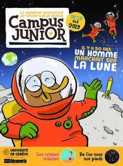 LA LUNE - Les cr&egrave;mes - Universit&eacute; de Gen&egrave;ve