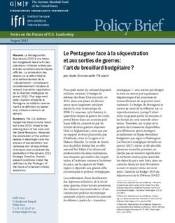 Policy Brief - German Marshall Fund