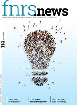 Fnrs.news - 12 nouveaux chercheurs qualifiés Nos chercheurs dans les médias