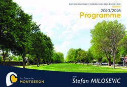 Programme - Stefan MILOSEVIC MONTGERON - Au Coeur de Montgeron