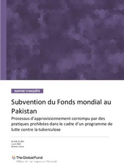 Subvention du Fonds mondial au Pakistan - Processus d'approvisionnement corrompu par des pratiques prohib&eacute;es dans le cadre d'un programme de lutte ...