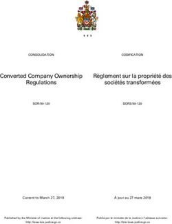 Converted Company Ownership - Laws.justice.gc.ca