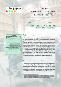 Les GriGnoux / Paysans-artisans - partenaires d'une dynamique d'animation de films-débats décentralisés