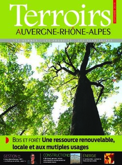 Locale et aux mutiples usages - Bois et forêt Une ressource renouvelable, Fibois Aura