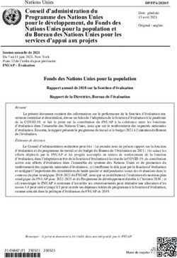 Conseil d'administration du Programme des Nations Unies pour le développement, du Fonds des Nations Unies pour la population et du Bureau des ...