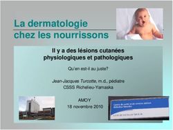 La dermatologie chez les nourrissons - Il y a des lésions cutanées physiologiques et pathologiques - Le sommet à votre ...