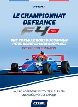 LE CHAMPIONNAT DE FRANCE - UNE FORMULE HORS DU COMMUN POUR D&Eacute;BUTER EN MONOPLACE DOSSIER DE PR&Eacute;SENTATION - FFSA Academy