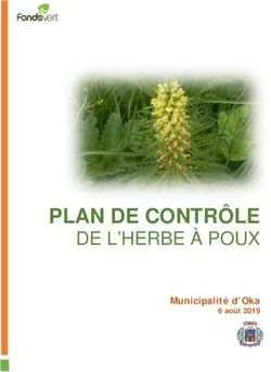 PLAN DE CONTR&Ocirc;LE DE L'HERBE &Agrave; POUX - Municipalit&eacute; d'Oka - Municipalit&eacute; d'Oka