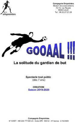 Spectacle tout public Saison 2019-2020 - CREATION (dès 7 ans) - Compagnie ...