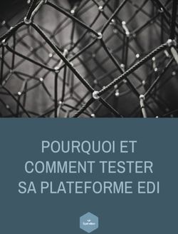 POURQUOI ET COMMENT TESTER SA PLATEFORME EDI - Spindev